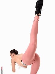 Ana B Workout Wonder striptease show video